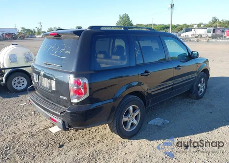 2006 Honda Pilot Ex-L из США, поврежденный, VIN 5FNYF18556B019869